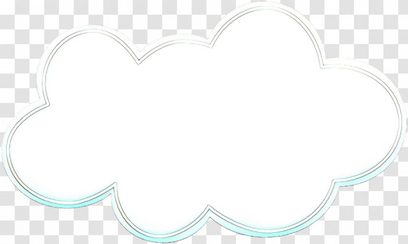 Heart Cloud Sticker - Cartoon Transparent PNG