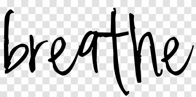 Breathing Breathe English Word - Area - Text Transparent PNG