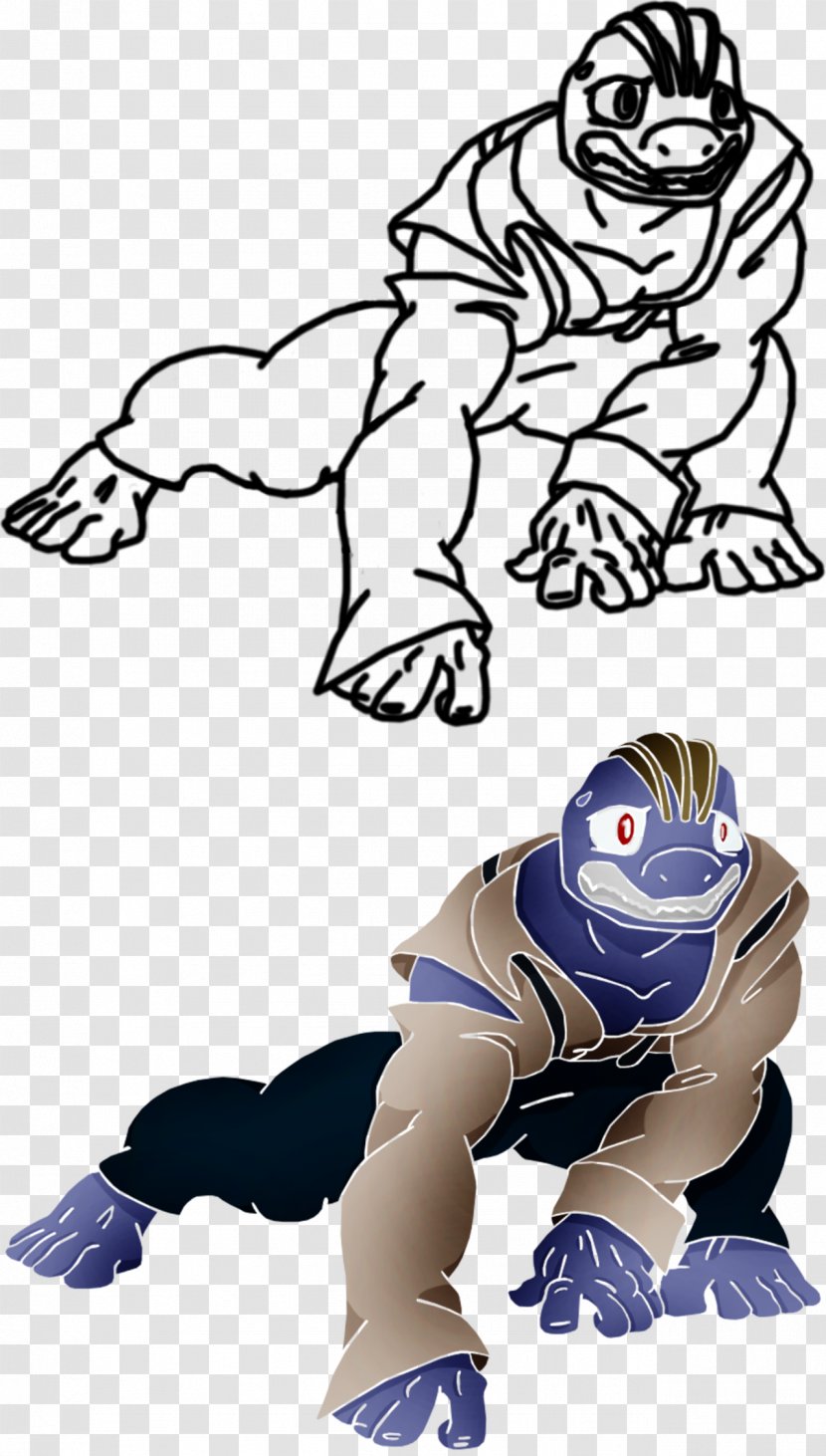 Tarzan Pokémon Red And Blue Machoke Machop - Infernape - Trapped In This Cage Transparent PNG
