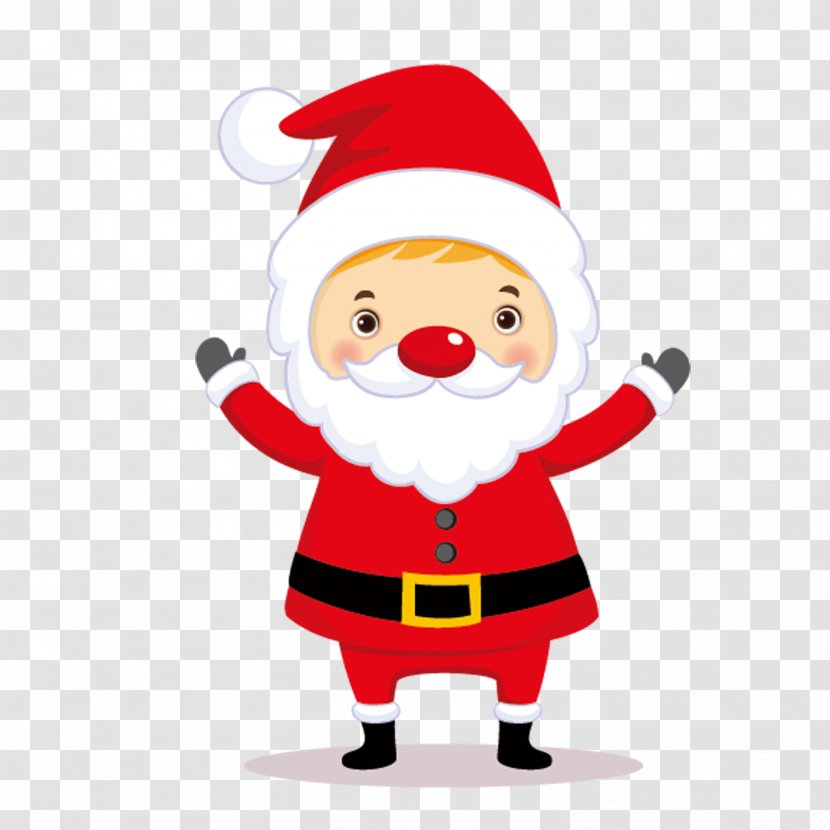 Santa Claus Christmas Child Costume - Royaltyfree - Pattern Transparent PNG