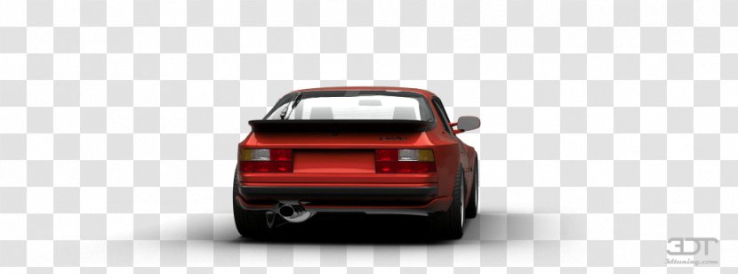 Bumper Compact Car City Motor Vehicle - Fullsize - Porsche 944 Transparent PNG