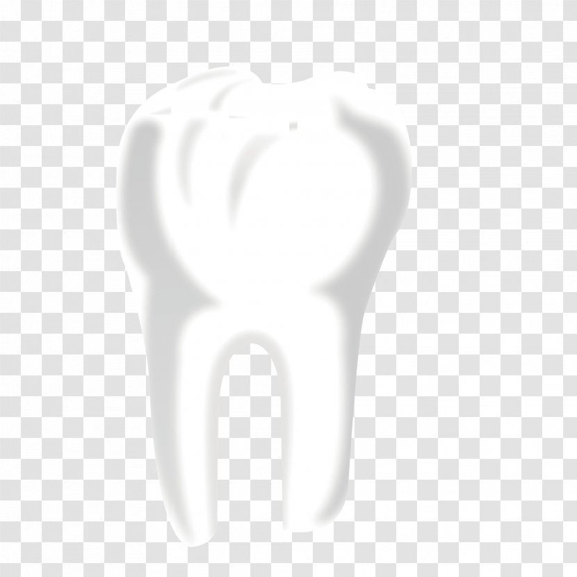 Tooth Pathology - Heart - White Teeth Vector Material Transparent PNG