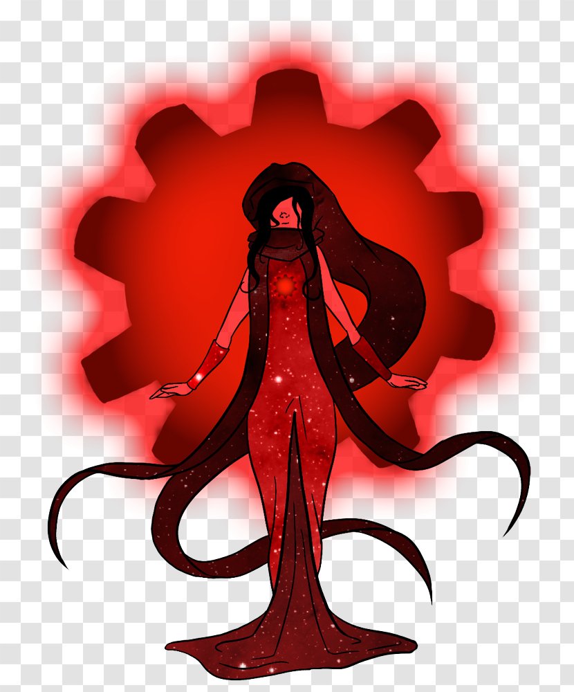 Demon Cartoon Blood Silhouette Transparent PNG