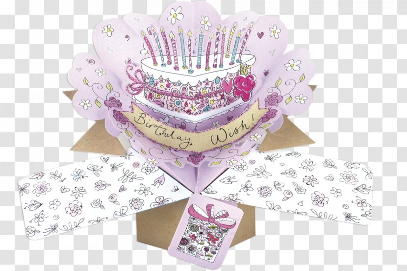 Greeting & Note Cards Birthday Cake Lover - Pink Transparent PNG