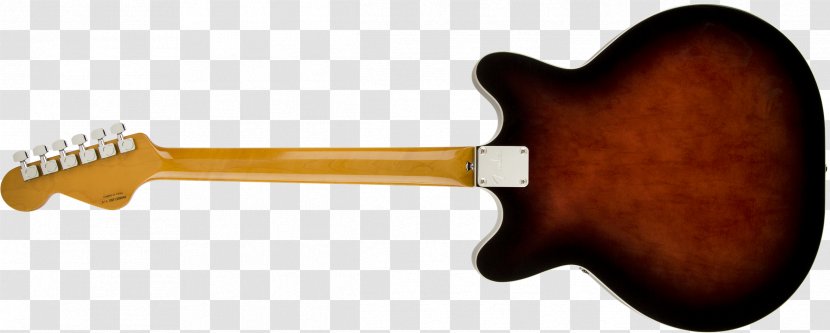 Acoustic Guitar Electric Fender Coronado Musical Instruments Corporation - Silhouette Transparent PNG