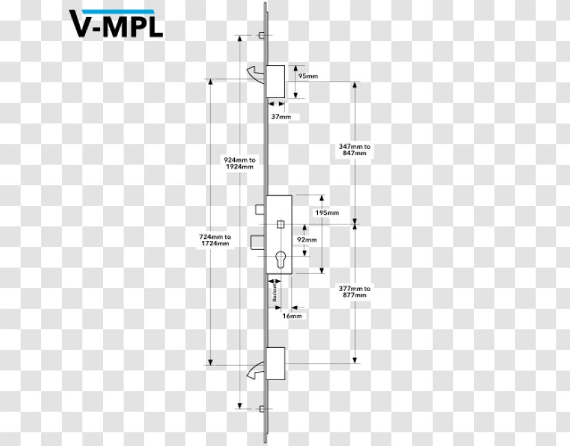 Line Angle Lock Household Hardware Transparent PNG