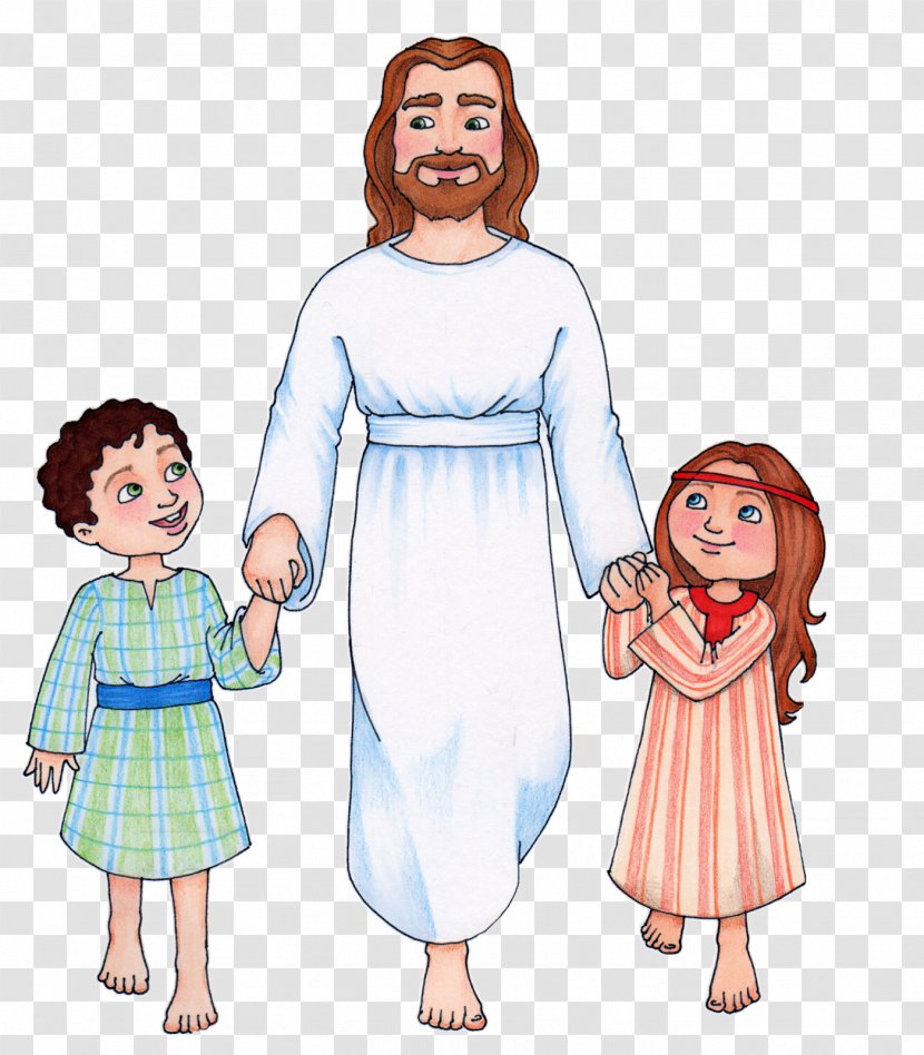 Depiction Of Jesus Child Clip Art - Flower - Savior Cliparts Transparent PNG