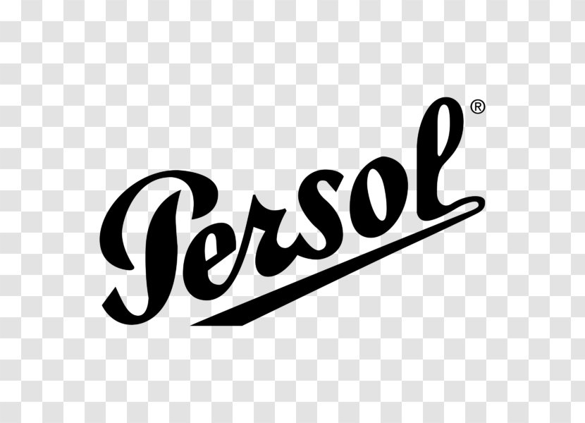 Brand Glasses Persol Logo Visual Perception - Black And White Transparent PNG