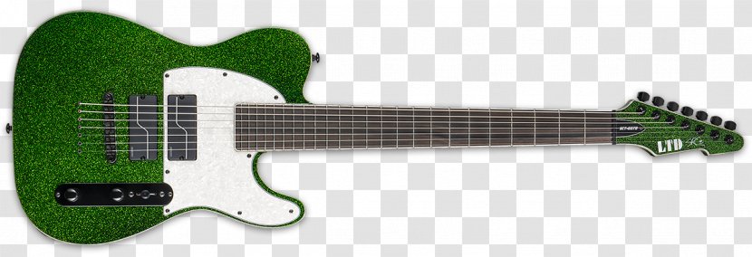 ESP Guitars Guitarist Seven-string Guitar LTD SC-607B - String Instrument Accessory - Volume Knob Transparent PNG