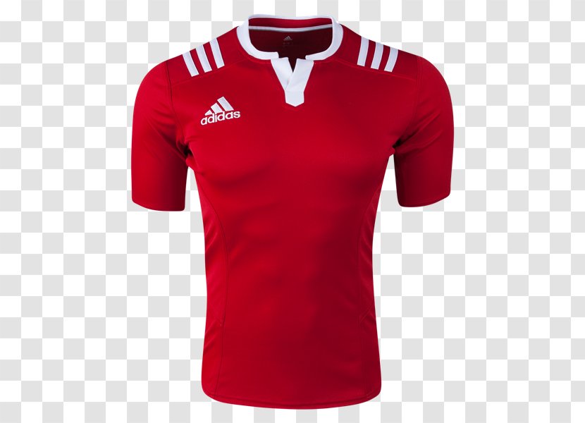 Rugby Shirt T-shirt France National Union Team Adidas Jersey - Sportswear - Uniform Transparent PNG