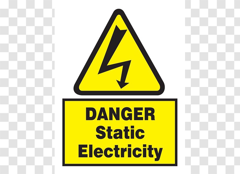 Hazard Electricity Sign Safety Risk - Triangle - Electric Shock Transparent PNG
