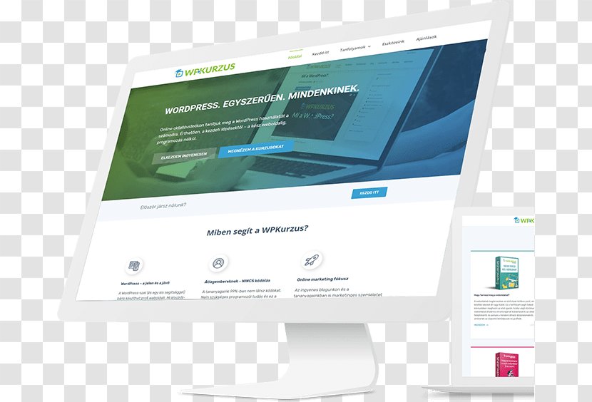 Computer Monitors Software Display Advertising - Web Page - Design Transparent PNG