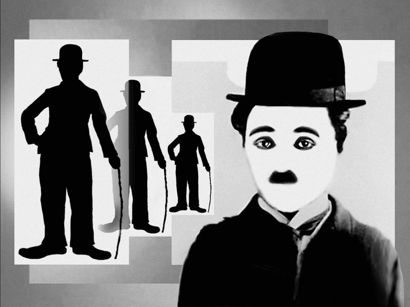 The Tramp Fine Art Poster - Human Behavior - Charlie Chaplin Transparent PNG
