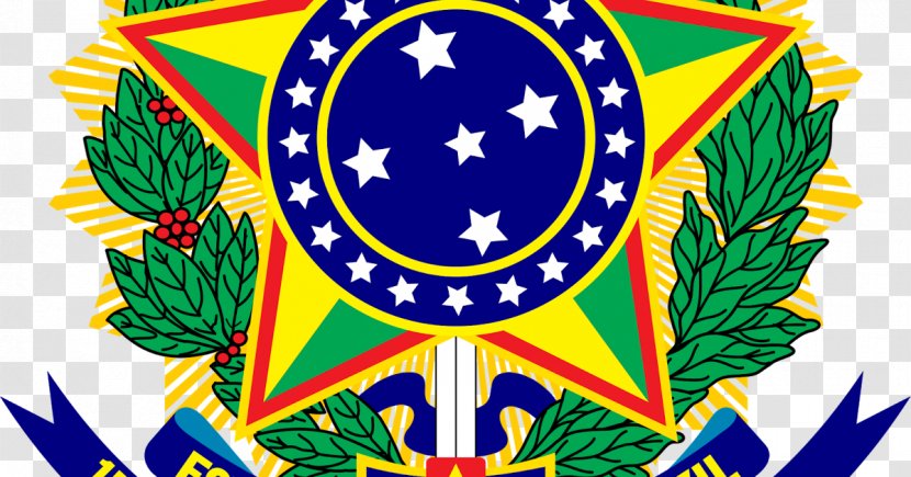 First Brazilian Republic Coat Of Arms Brazil Flag - Emblem Transparent PNG