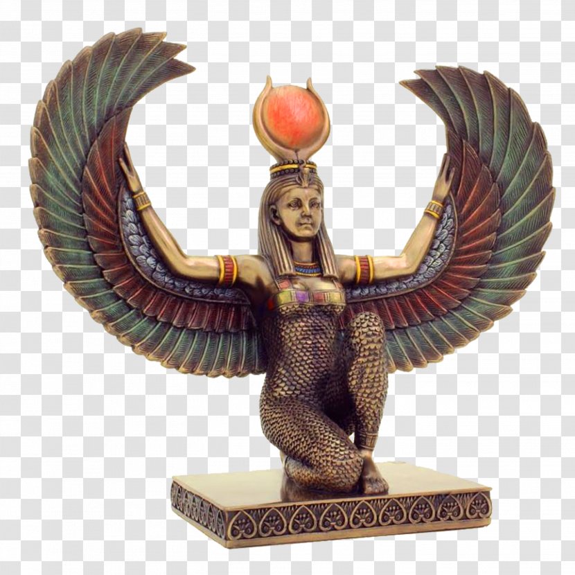 Ancient Egyptian Deities Statue Isis Deity - God - Goddess Transparent PNG