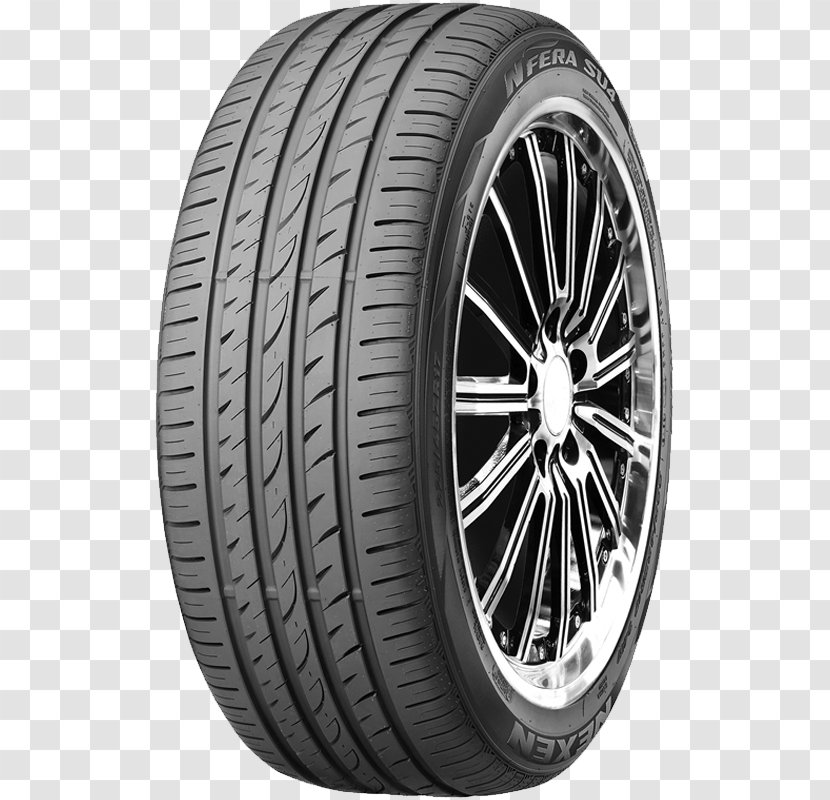 Nexen N Fera SU4 Motor Vehicle Tires Tire Car Tyre N'Fera - Wheel - Track Transparent PNG