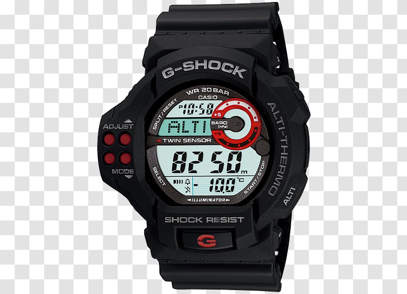 G-Shock Shock-resistant Watch Casio Illuminator Transparent PNG