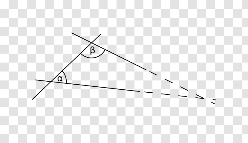 Euclid's Elements Triangle Postulado Geometry - Diagram - Angle Transparent PNG