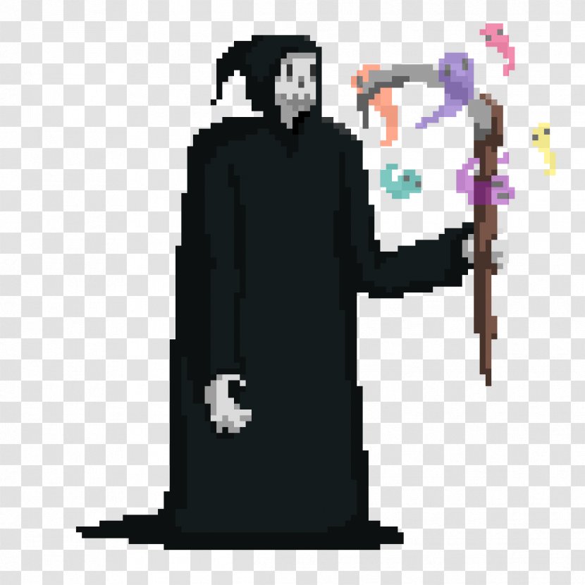 Character Cartoon Fiction - Grim Reaper Transparent PNG