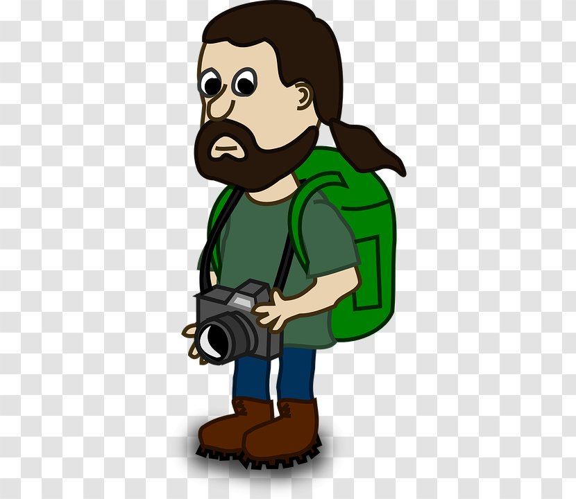 Backpacking Clip Art - Facial Hair - Persona Transparent PNG