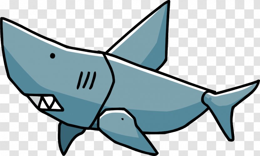 Scribblenauts Unlimited Super Shark Wiki - Sharks Transparent PNG