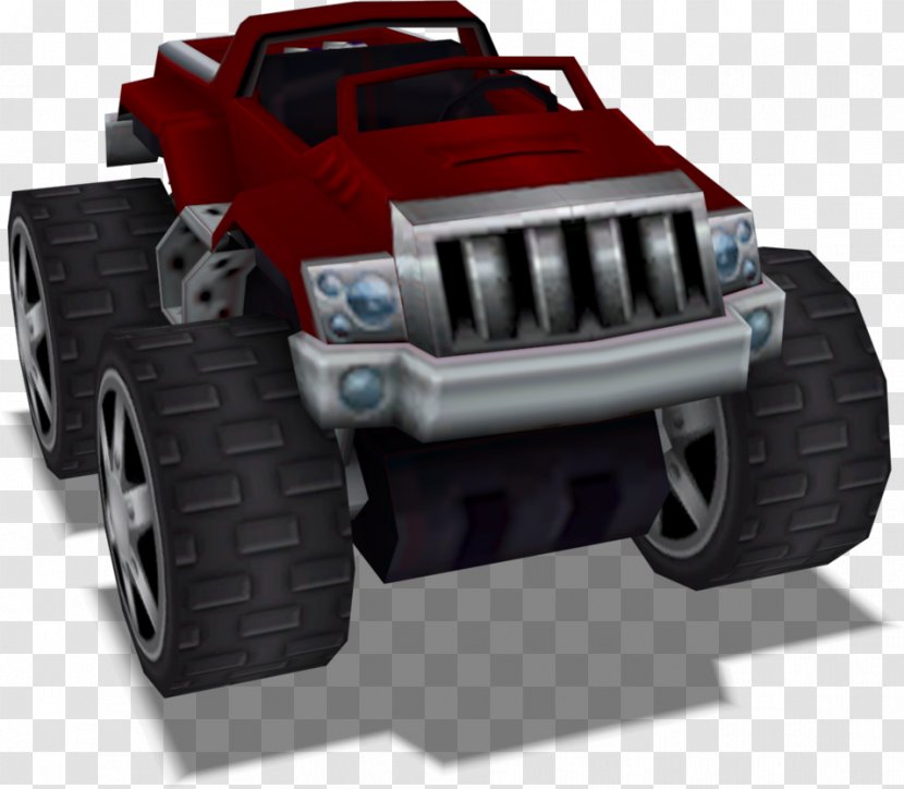 Tire Crash Tag Team Racing Car Monster Truck Jeep - Vehicle Transparent PNG