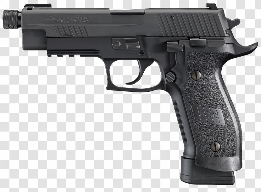 SIG Sauer P226 Semi-automatic Pistol Firearm - Handgun Transparent PNG
