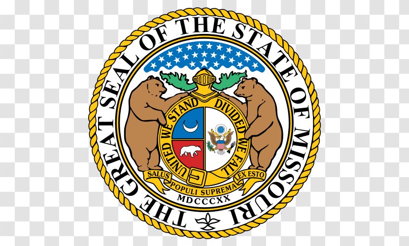 Seal Of Missouri Great The United States U.S. State Senate - Official Transparent PNG
