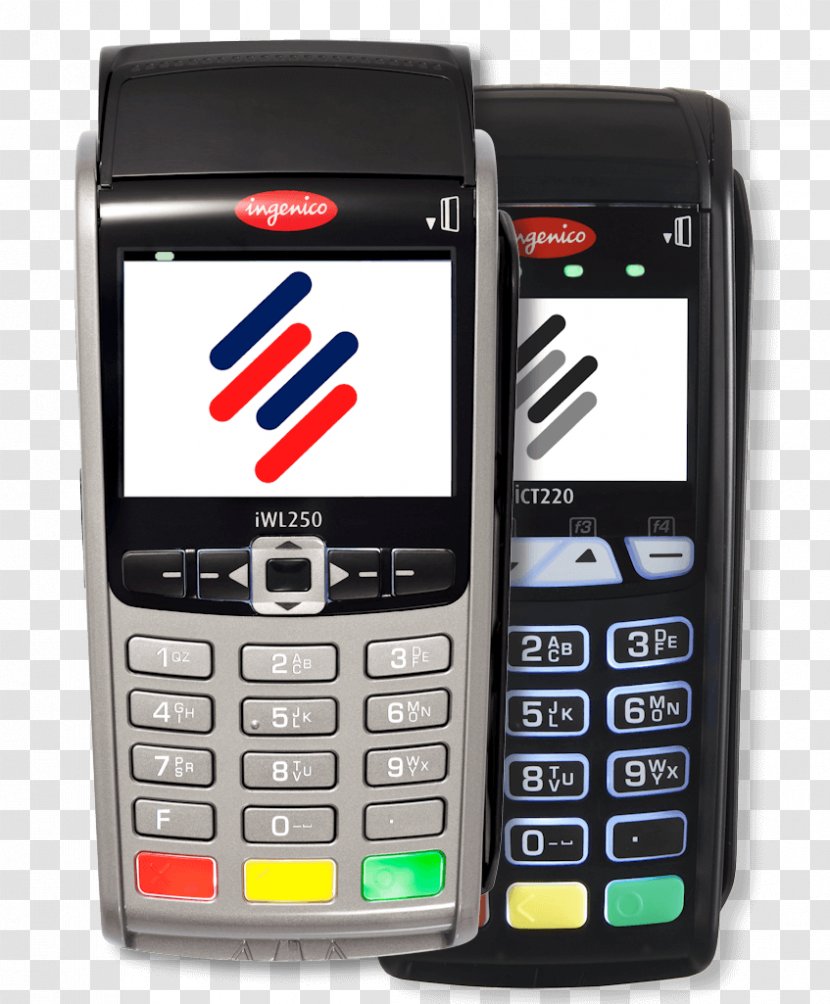Feature Phone Payment Terminal Ingenico Computer Handheld Devices - Pos Transparent PNG