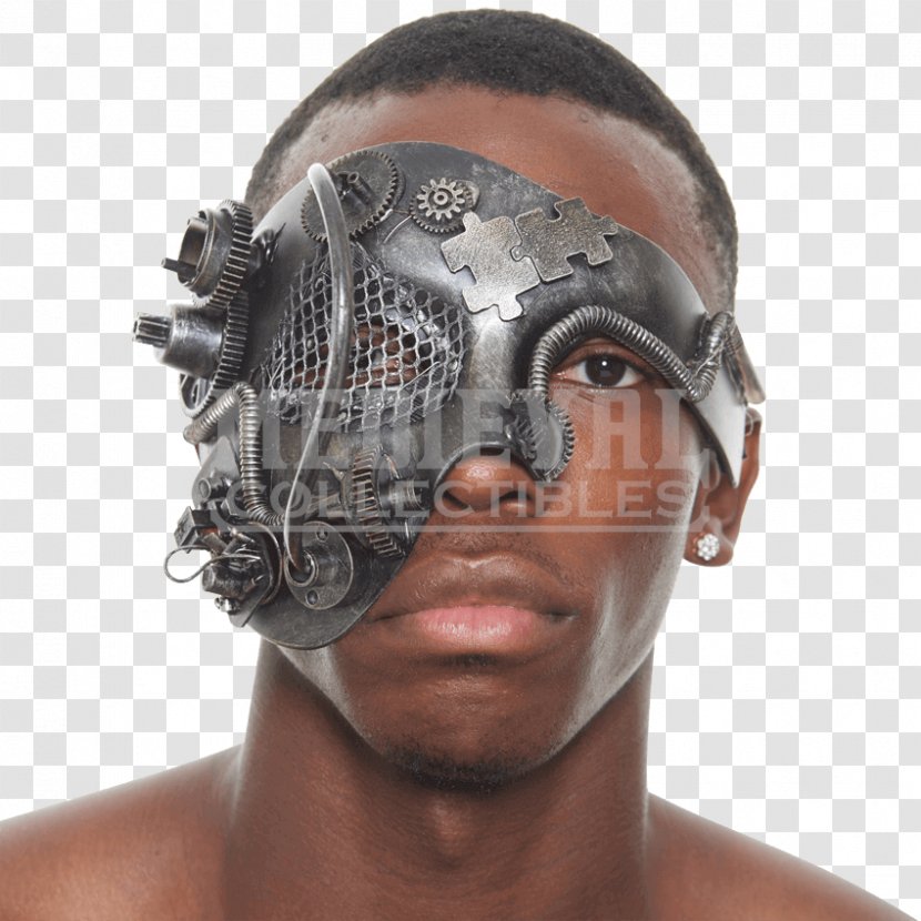 Terminator Mask Steampunk The Headgear - Kayso Inc Transparent PNG