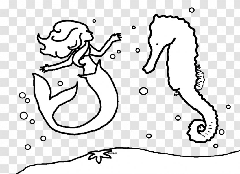 Seahorse Coloring Book Child Drawing Clip Art - Cartoon - Nature Sea Animals Conch Transparent PNG