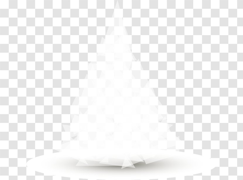 Black And White Pattern - Symmetry - Creative Christmas Tree Transparent PNG
