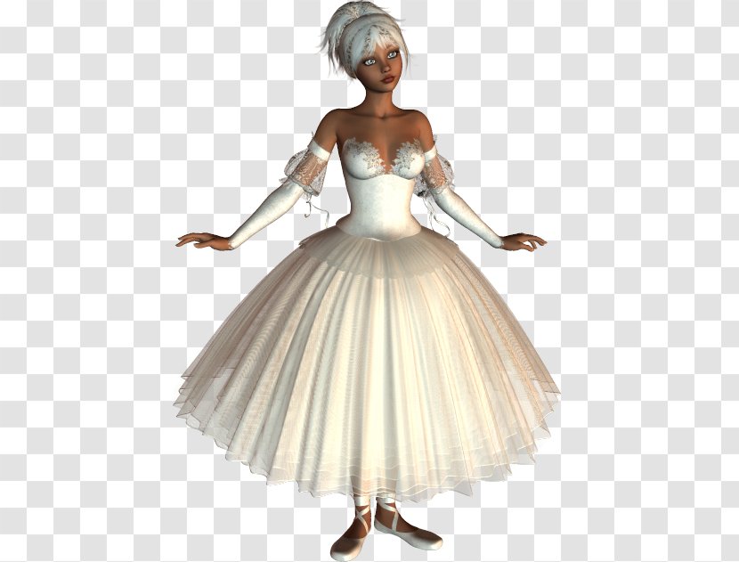 Ballet Dancer Tutu - Silhouette Transparent PNG