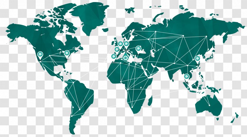 World Map Vector - Tree Transparent PNG