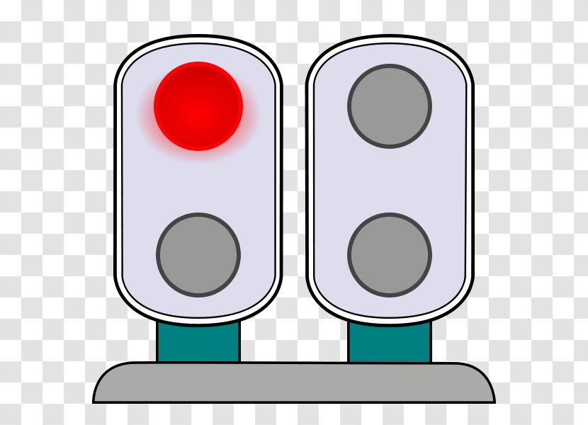 Traffic Light Senyal Railway Signal Railroad Clip Art - Rectangle Transparent PNG
