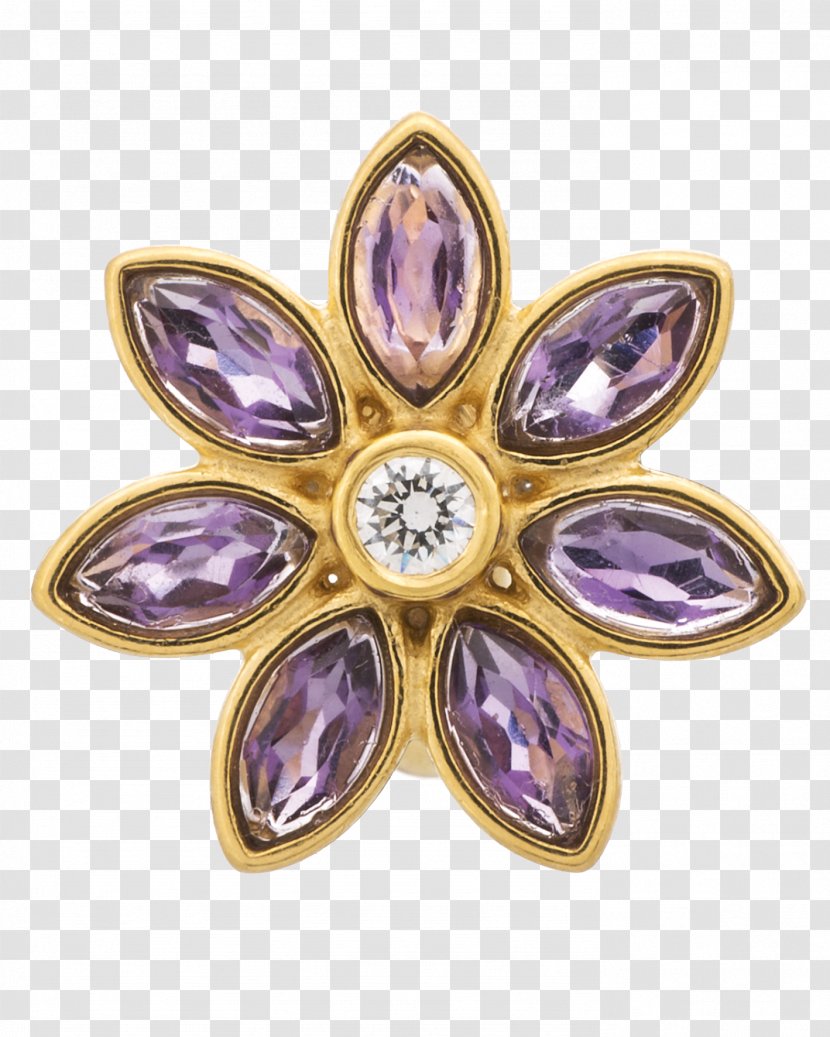 Jewellery Gemstone Charm Bracelet Charms & Pendants - Gold Plating - Flower Ring Transparent PNG