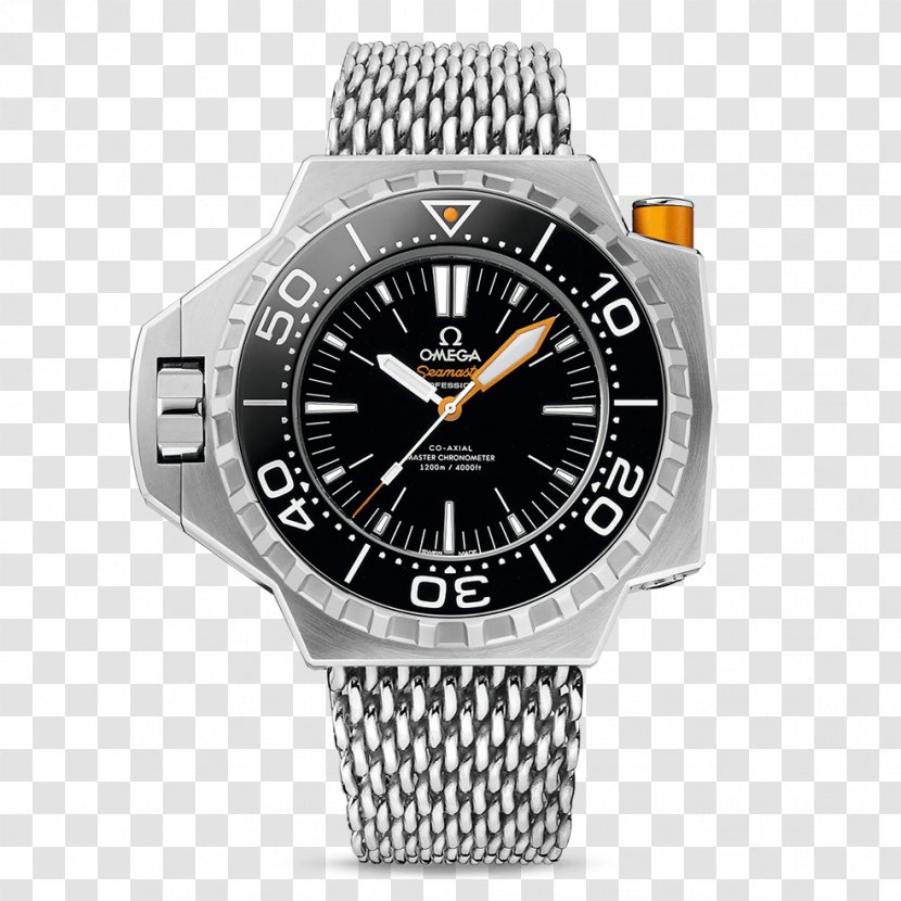 Omega Seamaster SA Coaxial Escapement Chronometer Watch - Chronograph Transparent PNG