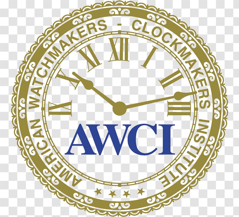 American Watchmakers-Clockmakers Institute Certification - Brand - Clock Transparent PNG
