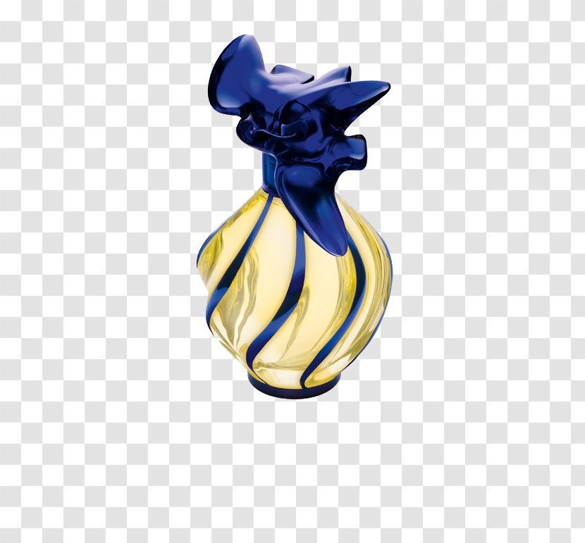 LAir Du Temps Perfume Nina Ricci Eau De Cologne Parfum - Cobalt Blue - Bottle Transparent PNG