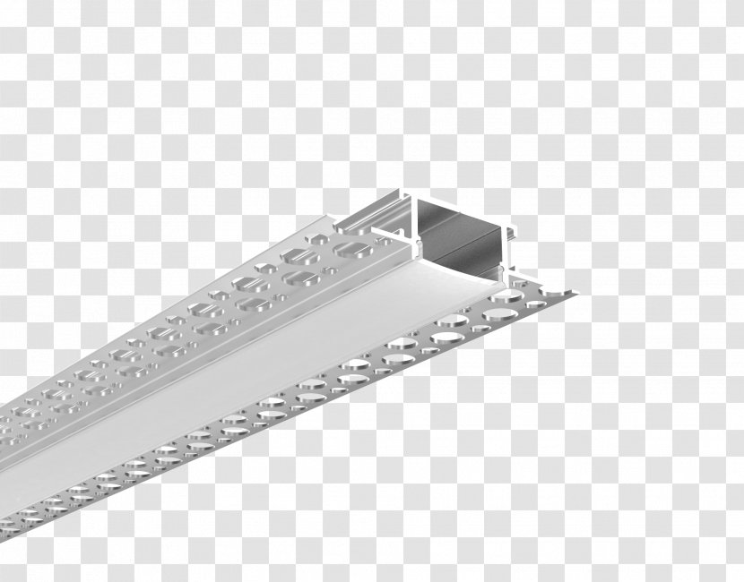 LED Strip Light Aluminium Drywall Light-emitting Diode - Plaster - Aluminum Profile Transparent PNG