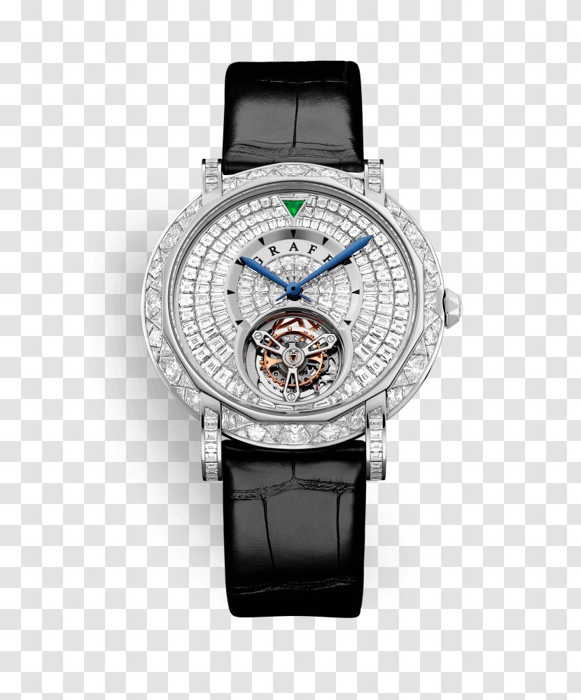 Graff Diamonds Watch Strap Tourbillon - Diamond Transparent PNG