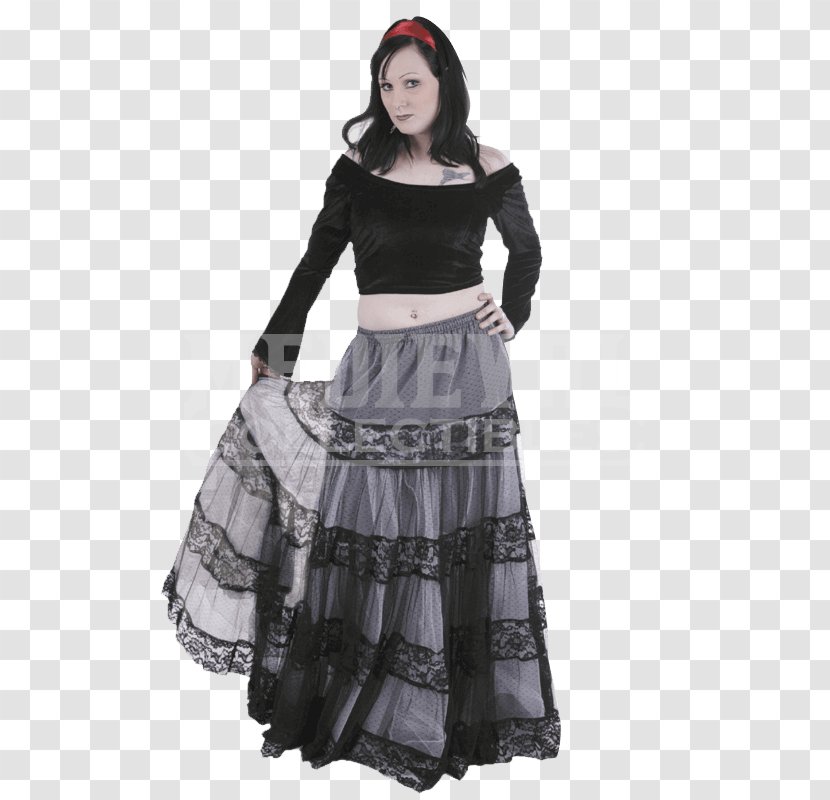Skirt Dress Clothing T-shirt Gothic Fashion - Day - Long Transparent PNG