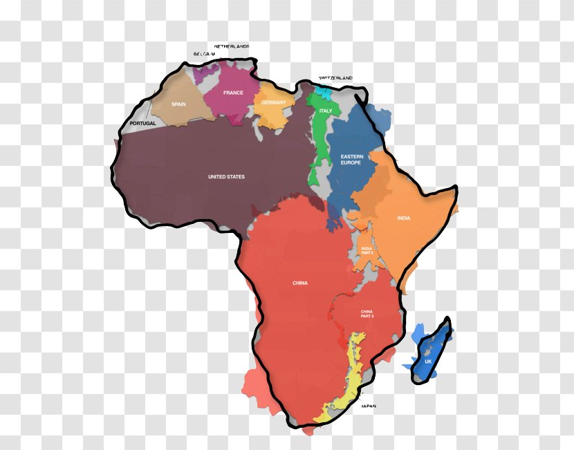 Africa World Map Geography United States - Continent Transparent PNG