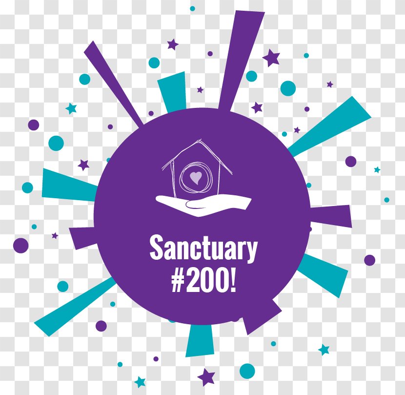 Sanctuary 200 Brand Logo - Text - Area Transparent PNG