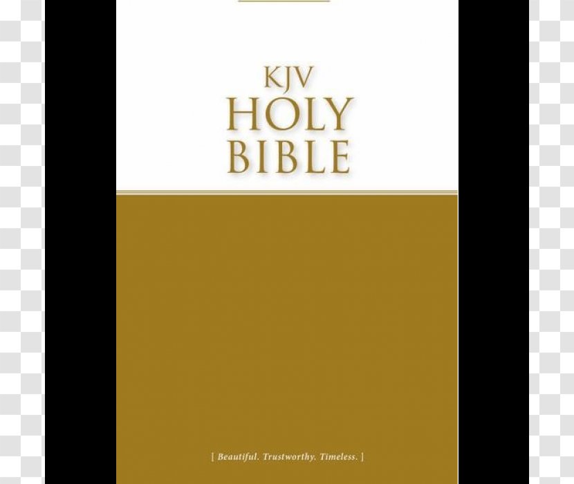 Bible The King James Version New International English Standard - Largeprint - Material Transparent PNG