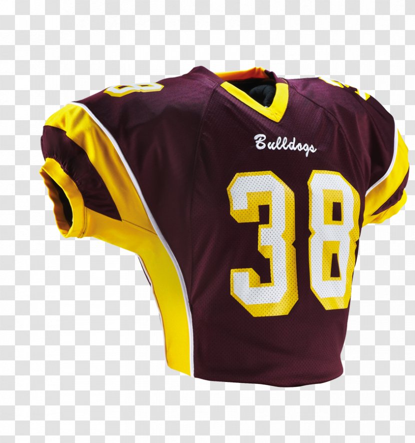 Sports Fan Jersey Protective Gear In Yellow - Uniform - Junior Varsity Team Transparent PNG