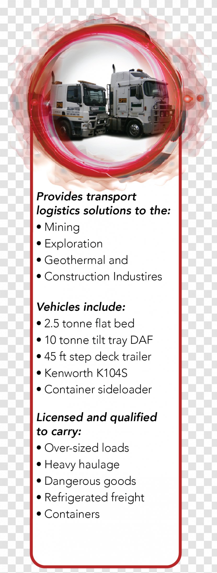 Transport Logistics Supply Font - Dangerous Goods Transparent PNG