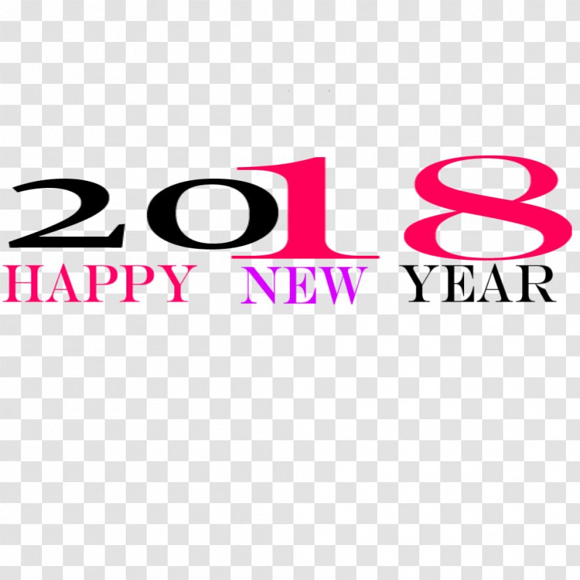 Graphic Design Logo - Text - Happy New Year Transparent PNG