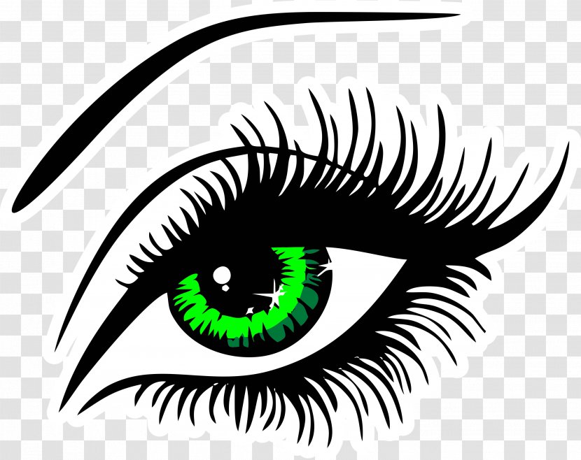 Eyelash Extensions Eye Liner Clip Art - Flower Transparent PNG