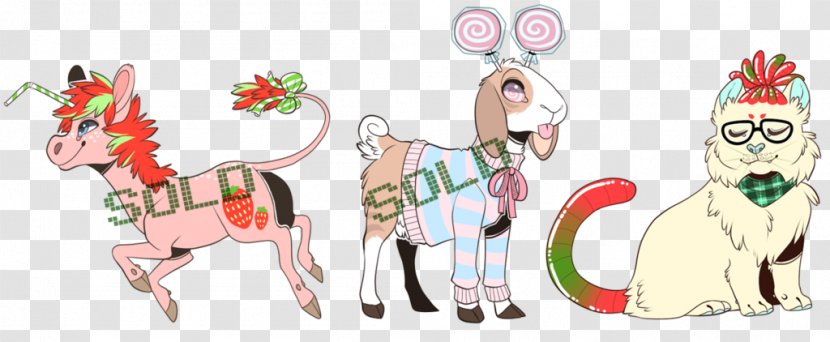 Deer Horse Christmas Ornament Clip Art - Heart - Food Doodle Transparent PNG